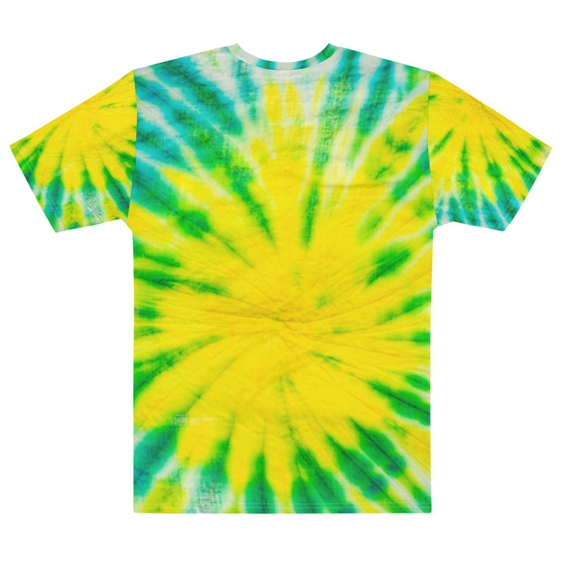 Men's Yellow tie die T-shirt